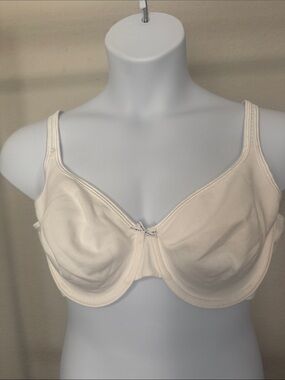 CACIQUE Unlined Cotton Demi-Bra 44D